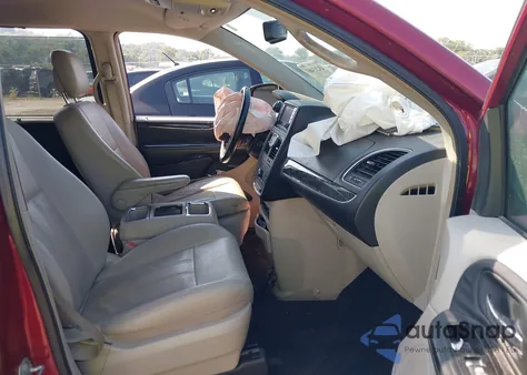 2014 Chrysler Town & Country Touring из США, поврежденный, VIN 2C4RC1BG4ER340117